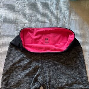 H&M Sport Gray/Black Athletic Shorts – Size Small
